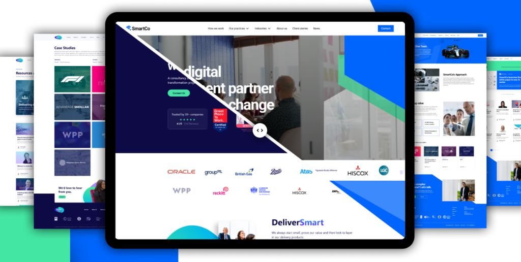 The next chapter for SmartCo. Your digital enablement partner for complex change.